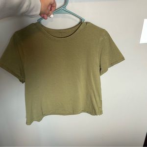 Lululemon short sleeve green tee